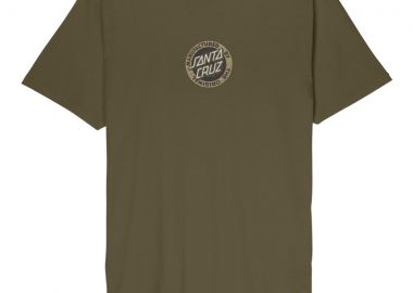 SANTA CRUZ T-Shirts Carved MFG Front T-Shirt - ΠΡΑΣΙΝΟ-SCA-TEE-12172-GREEN - SANTA CRUZ - 