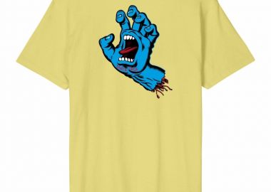 SANTA CRUZ T-Shirts Screaming Hand Chest T-Shirt - -SCA-TEE-13395 - SANTA CRUZ - 