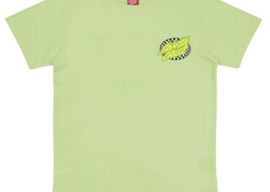 SANTA CRUZ T-Shirts Youth Goal Flame T-Shirt - ΠΡΑΣΙΝΟ-SCA-YTE-1651-UNKNOWN - SANTA CRUZ - 