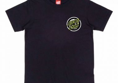SANTA CRUZ T-Shirts Youth Rob Smasher T-Shirt - BLACK-SCA-YTE-9133-BLACK - SANTA CRUZ - 