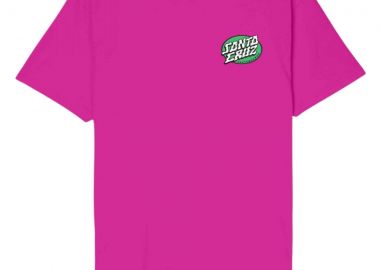 Santa Cruz Vertigo Dot Ανδρικό T-Shirt - Ροζ-SCA-TEE-13335 - SANTA CRUZ - 