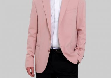 SARTORIA MONK Ανδρικό Ροζ Blazer In Pink - SARTORIA MONK - 