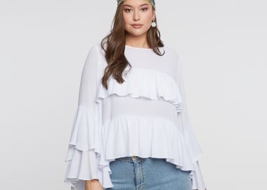 Σατέν φουλάρι εμπριμέ - MAT FASHION - 