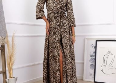 ΣΑΤΕΝ ΛΕΟΠΑΡ ΜΑΚΡΥ ΦΟΡΕΜΑ - FATALITY - fashionroom - 