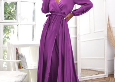 ΣΑΤΕΝ ΜΩΒ ΜΑΚΡΥ ΦΟΡΕΜΑ-FATALITY PURPLE - sense-shop - 