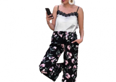 Σατέν Τοπ Ασημί - Amelie's - 