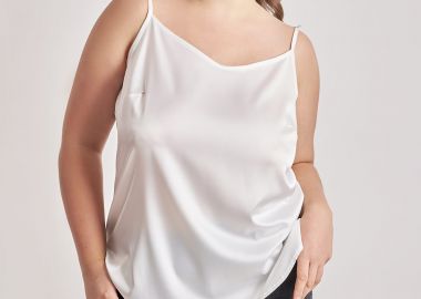 Σατέν τοπ με τιράντες -  - 