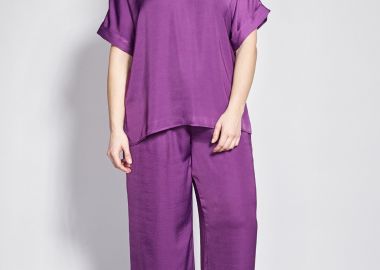 Σατινέ Αέρινη Παντελόνα -  - 