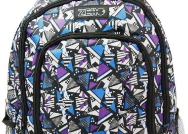 Σχολική Τσάντα Zero Γυμνασίου-Λυκείου 41×30×14cm 1651-6350-MULTICOLOR Unisex Παιδικό - Zero - 