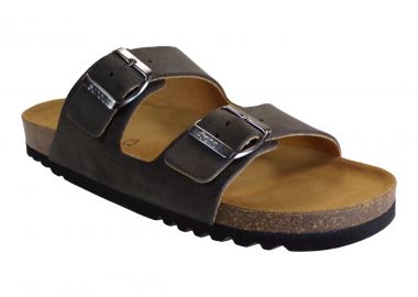 Scholl Ανδρικά Σανδάλια Ανατομικά Δερμάτινα JULIEN F30074-1029 Γκρί - Scholl - 