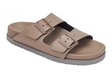 Scholl Γυναικεία Σανδάλια Ανατομικά Δερμάτινα JOSERHINE OVER F30624-1147 Πούρο - Scholl - 