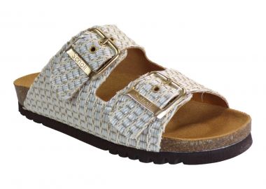 Scholl Γυναικεία Σανδάλια Ανατομικά Δερμάτινα NOELLE F31168-1065 Εκρού - Scholl - 