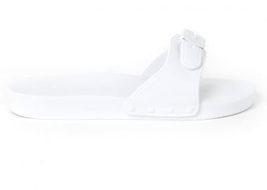 SCHOLL λευκή σαγιονάρα Pescura Aqua Flat - Scholl - 