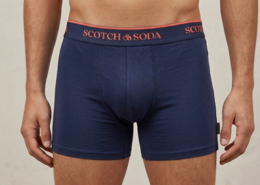 Scotch & Soda Active Stretch Boxer Brief 3-Pack – Quick-Dry Performance Underwear SSSP25M158807-416 Μαύρο - Scotch & Soda Men - 