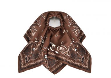 Scrunchie με paisley μοτίβο - MAT FASHION - 