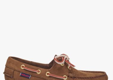 Sebago Docksides Portland Γυναικεία Nubuck Παπούτσια 74121SW Καφέ - Sebago - 