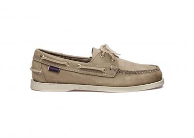 Sebago Docksides Portland Γυναικεία Nubuck Παπούτσια 74121SW Μπέζ - Sebago - 