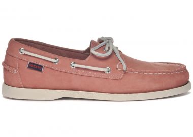 Sebago Docksides Portland Γυναικεία Nubuck Παπούτσια 74121SW Ρόζ - Sebago - 
