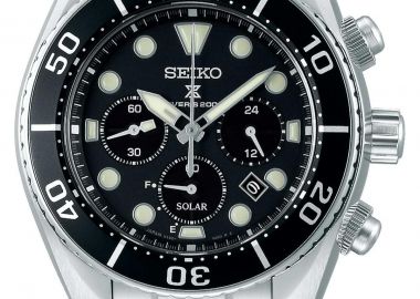 SEIKO Prospex Solar Chronograph - SSC757J1 Silver case with Stainless Steel Bracelet - Seiko - 