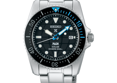 SEIKO Prospex Special Edition PADI Compact Solar - SNE575P1 Silver case with Stainless Steel Bracelet - Seiko - 