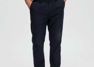 Selected Blue Ανδρικό Slim Fit Παντελόνι 16088234 Σκούρο Μπλέ - Selected - 