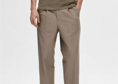 Selected Cropped 180 Ανδρικό Παντελόνι 16092718 Μπέζ - Selected - 