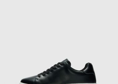 Selected David Ανδρικό Chunky Leather Sneaker 16101188 Μαύρο - Selected - 