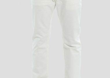 SELECTED HOMME Ανδρικό Λευκό Easy White Jeans - SELECTED HOMME - 