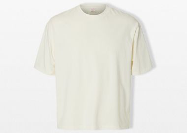 SELECTED HOMME Ανδρικό Λευκό Printed T-Shirt - SELECTED HOMME - 