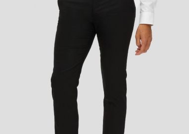 SELECTED HOMME Ανδρικό Μαύρο Selected Homme Woven Trousers - SELECTED HOMME - 