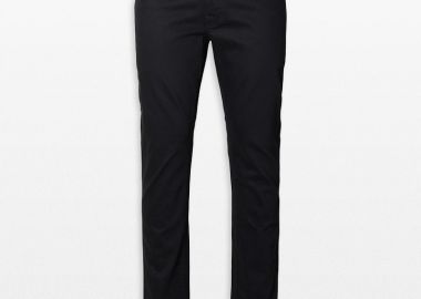 SELECTED HOMME Ανδρικό Μαύρο Slim Fit Jeans - SELECTED HOMME - 