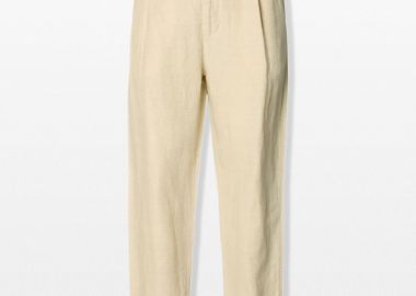 SELECTED HOMME Ανδρικό Μπεζ Cropped Trousers - SELECTED HOMME - 