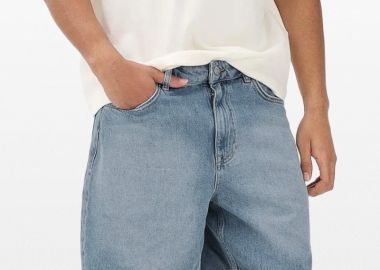 SELECTED HOMME Ανδρικό Μπλε Denim Shorts - SELECTED HOMME - 