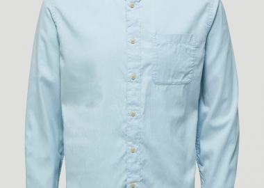 SELECTED HOMME Ανδρικό Μπλε Soft Tencel Lyocell Shirt - SELECTED HOMME - 