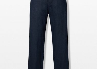 SELECTED HOMME Ανδρικό Straight Fit Linen Trousers - SELECTED HOMME - 