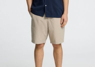 Selected Karl Regular Fit Βερμούδα Shorts 16092367 Εκρου - Selected - 