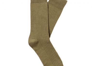 Selected Kase Ανδρικές Ψηλές Κάλτσες 16081851 Καφέ - Selected - 