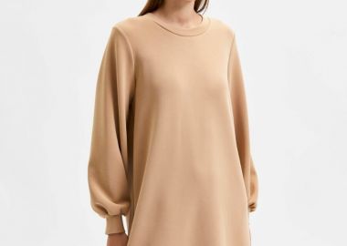 Selected Tenny Γυναικείο Φόρεμα 16082347 Ταμπά - Selected - 