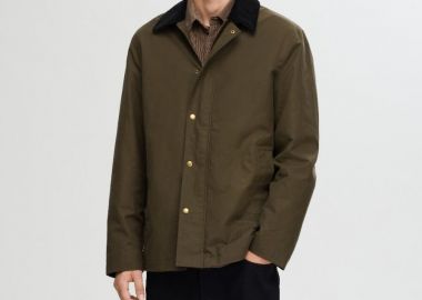 Selected Walter Waxed Ανδρικό Jacket 16094041 Grape Leaf Πράσινο - Selected - 