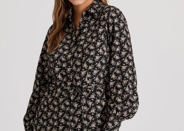 Σεμιζιέ εμπριμέ μίνι φόρεμα - FUNKY BUDDHA - 