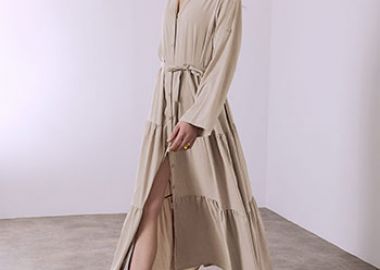 Σεμιζιέ φόρεμα μονόχρωμο SQ1755.8817+3 - Celestino - 