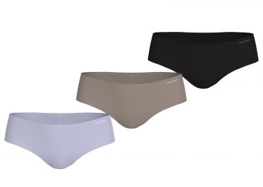 Σετ 3 Σλιπ Hipster - Invisibles - CALVIN KLEIN - 