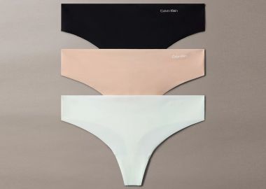 Σετ 3 Στρινγκ - Invisibles - CALVIN KLEIN - 