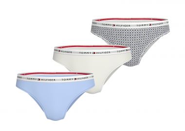 Σετ 3 τεμάχια Σλιπ Βαμβακερά - TOMMY HILFIGER - 