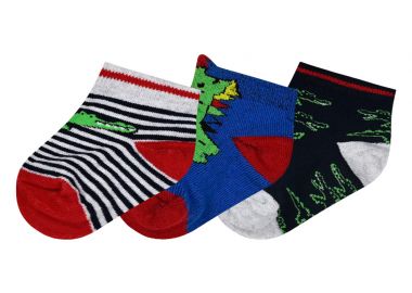 Σετ 3 ζεύγη κάλτσες για αγόρι - ΜΑΡΕΝ 40-0455 - energiers - 