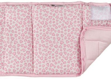 Σετ 4 τμχ Προστατευτικά για Κάγκελα 24x48εκ. Cuore Pink - Ο Κόσμος του Μωρού - 