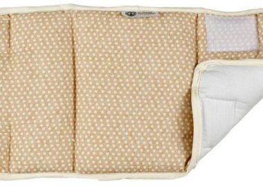 Σετ 4 τμχ Προστατευτικά για Κάγκελα 24x48εκ. Πουά Beige - Ο Κόσμος του Μωρού - 