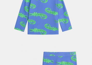 Σετ Βρεφικό Μαγιό για Αγόρια Blue Alligators ΜΠΛΕ - DPAM - 