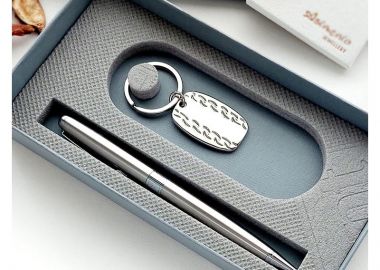 Σετ Δώρου ανδρικό με στυλό και μπρελόκ SD101 - Asimenio - 