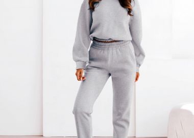 Σετ Φόρμα Crop Aperol Γκρι - Amelie's - 